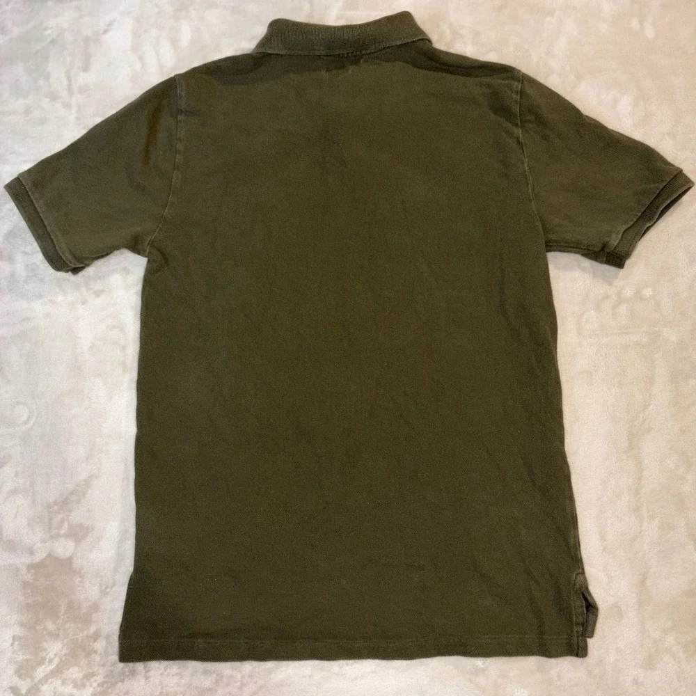 Polo Ralph Lauren Kids Large 14-16 Olive Green Classic Fit Short Sleeve Polo